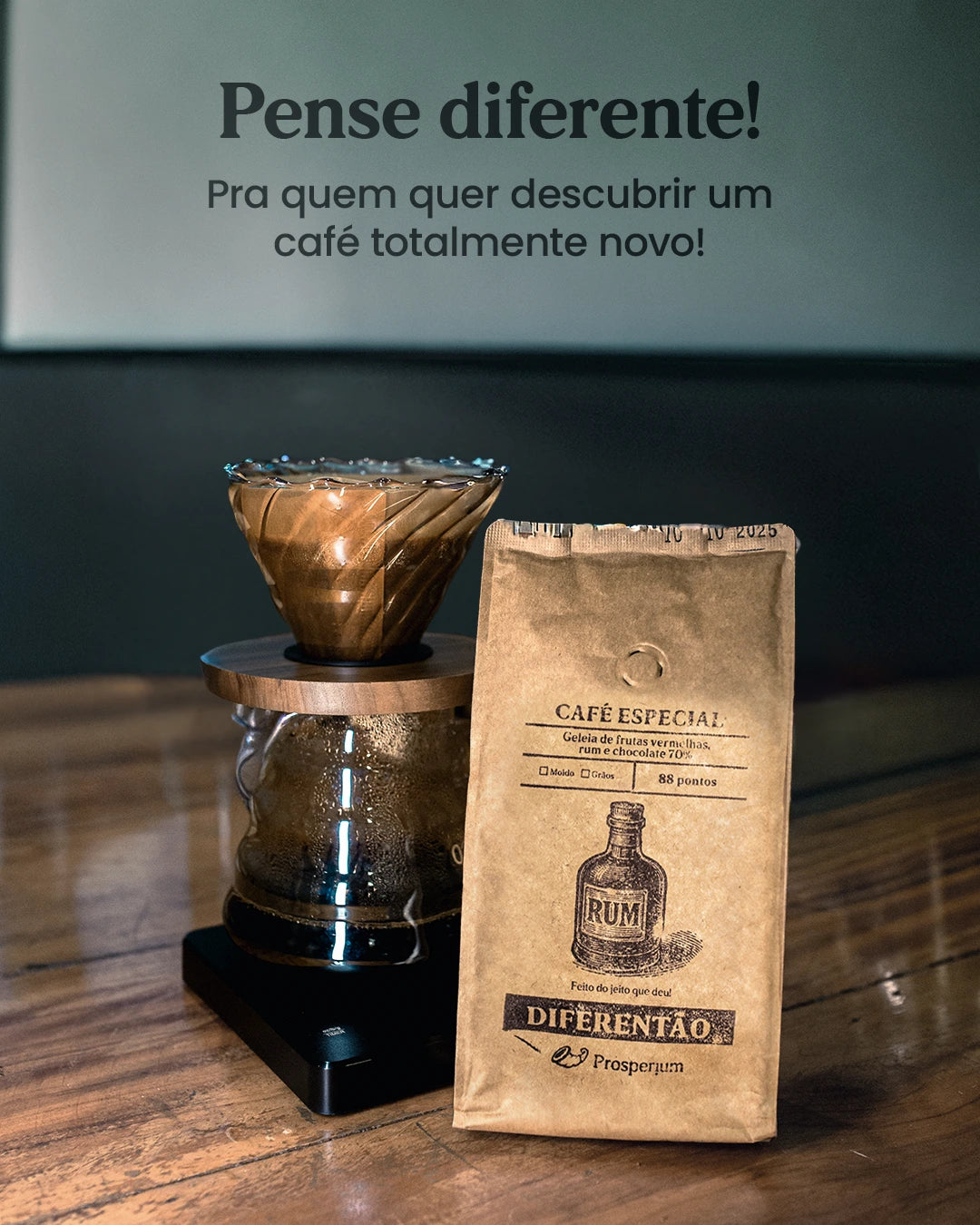 Diferentão – Café Especial | Coleção Rascunhos