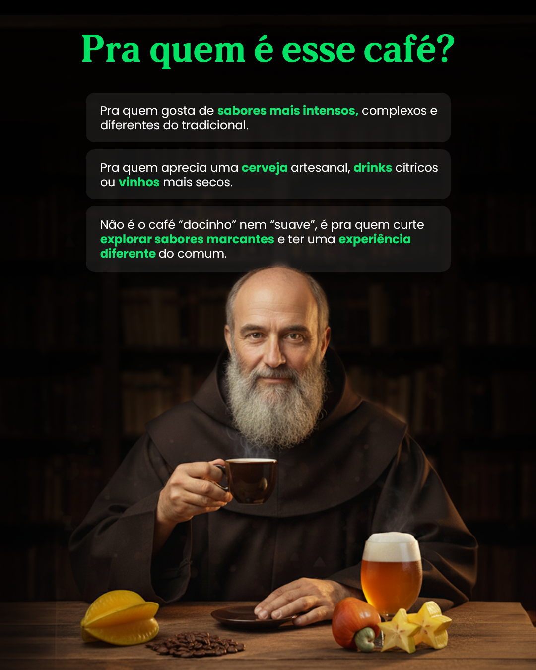 São Bento – Café Especial | Coleção Pensadores