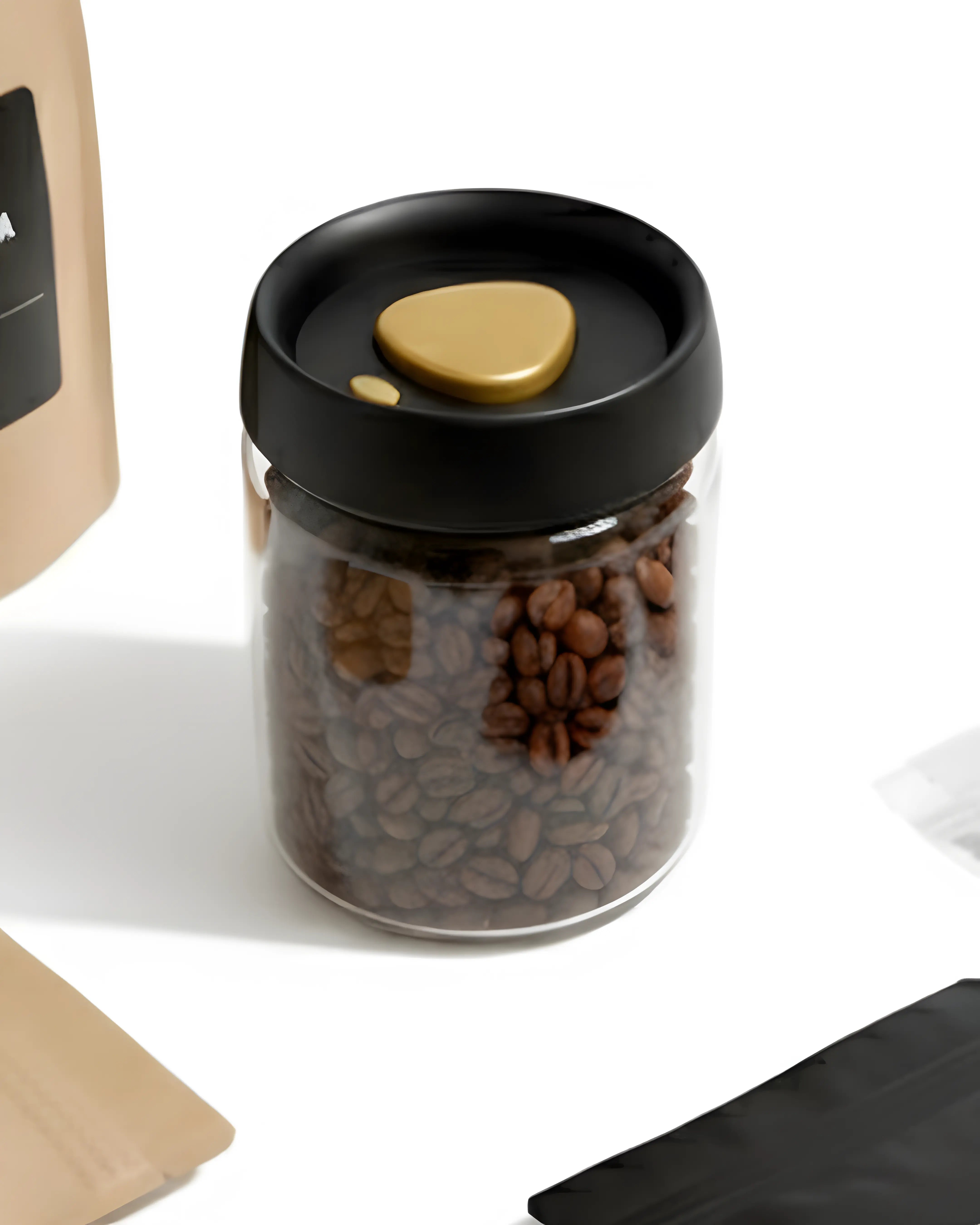 Pote de vidro com tampa a vácuo 900ml