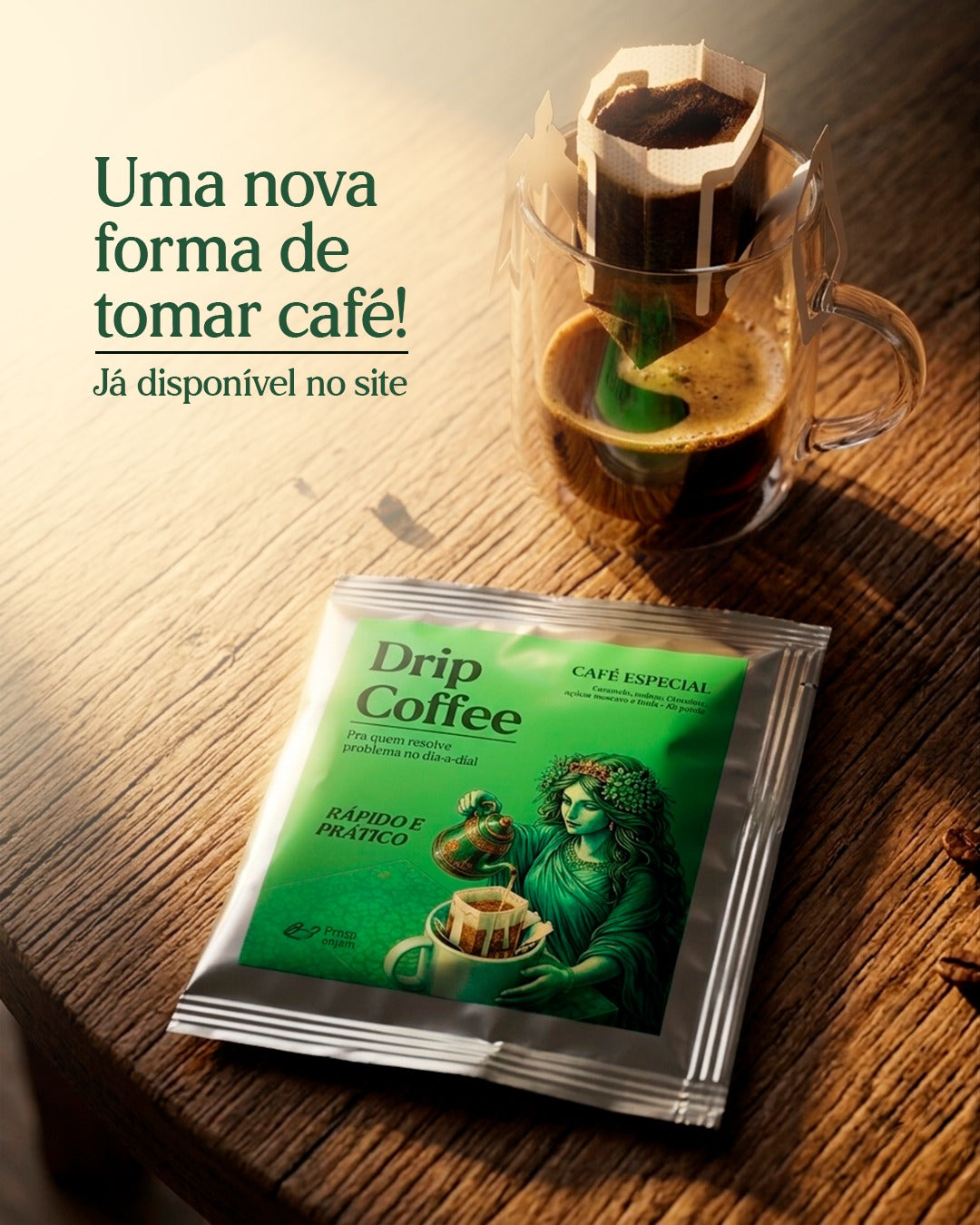 Drip Coffee Prosperium | Café Especial Chocolate