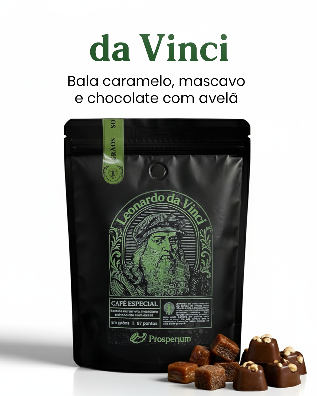 Leonardo da Vinci – Café Especial | Coleção Pensadores