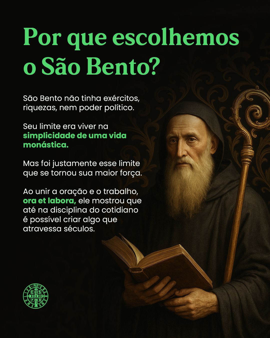 São Bento – Café Especial | Coleção Pensadores