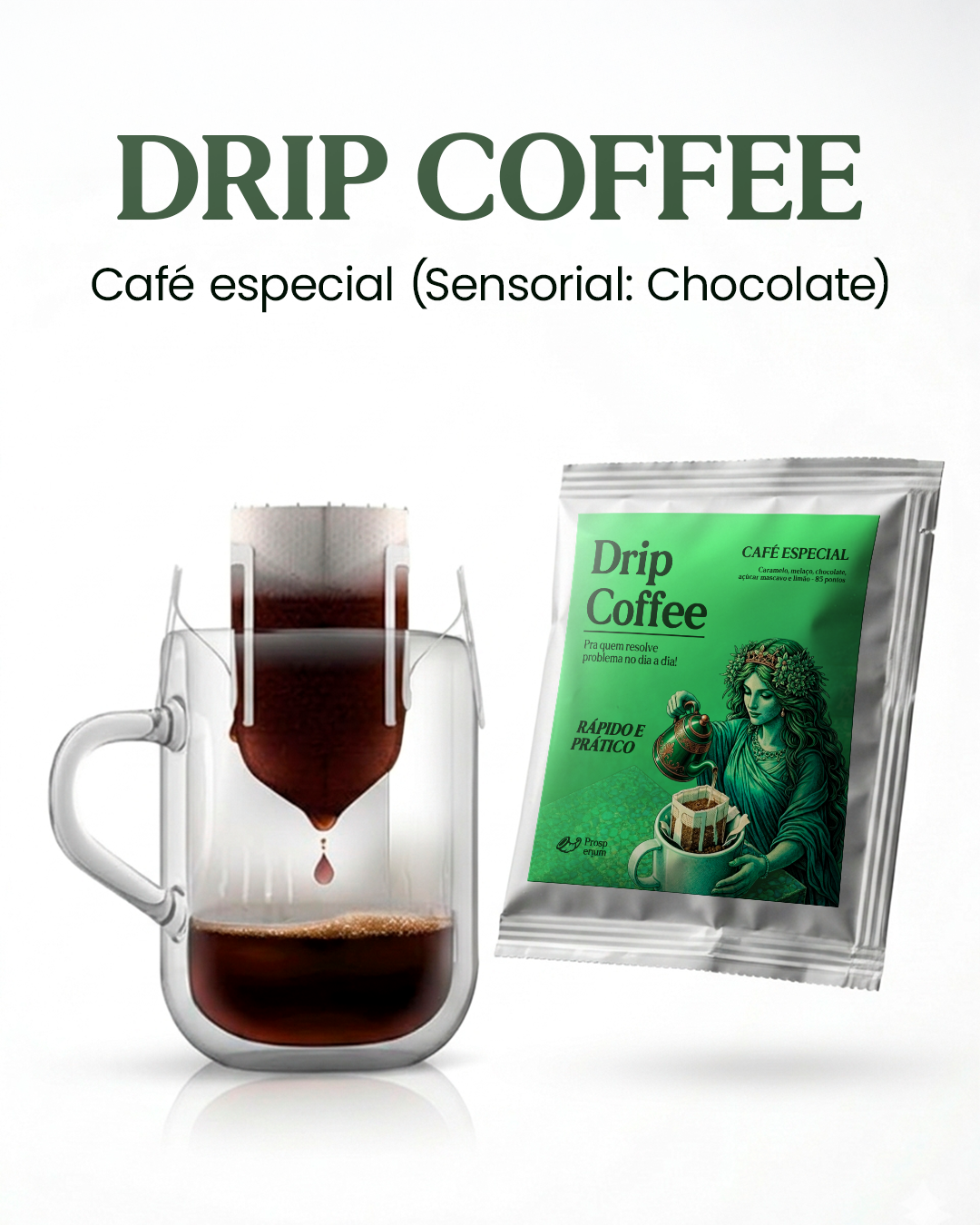 Drip Coffee Prosperium | Café Especial Chocolate