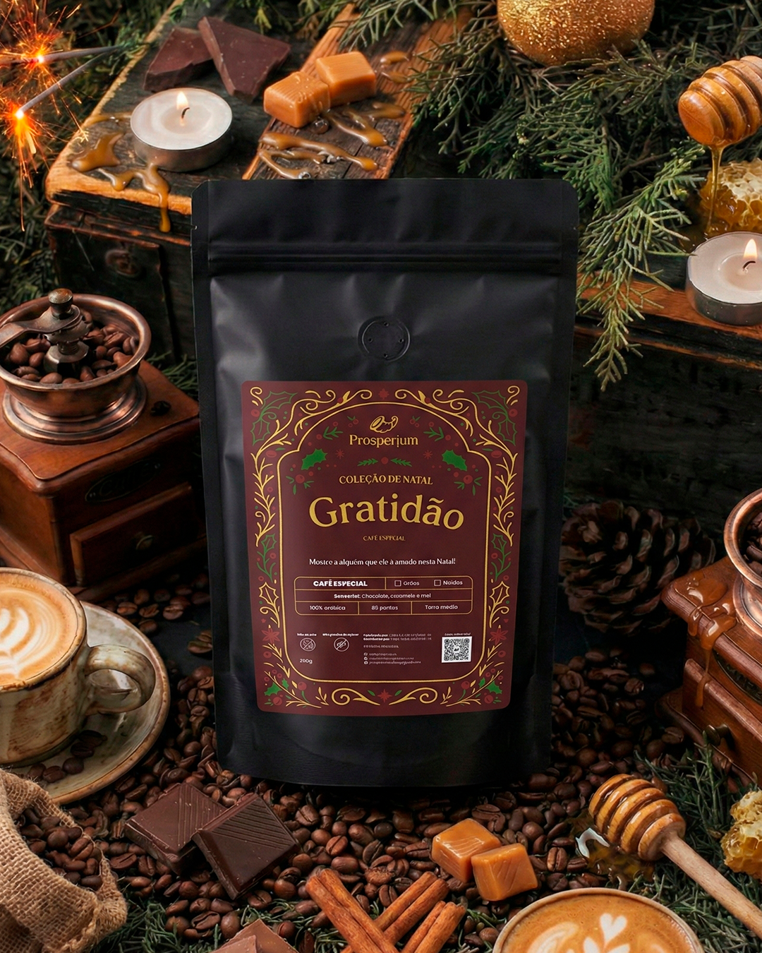 Café Gratidão – Coleção de Natal | Prosperium