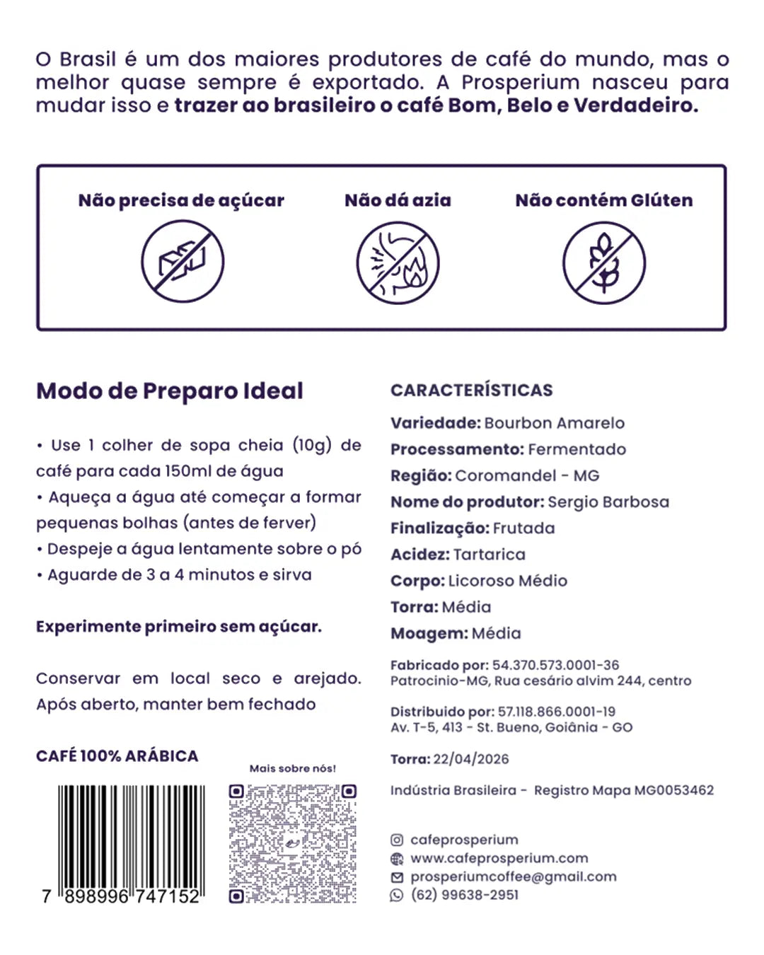Café Jabuticaba - Café Especial Prosperium 88 Pts