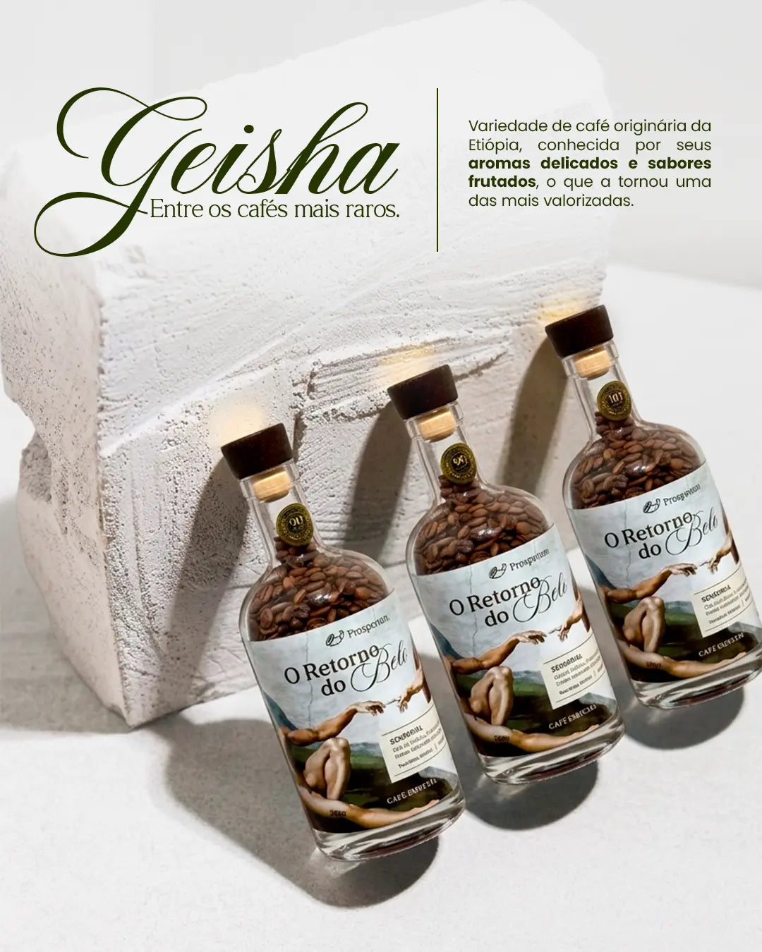 Café O Retorno do Belo – Geisha 90 Pontos – 300g