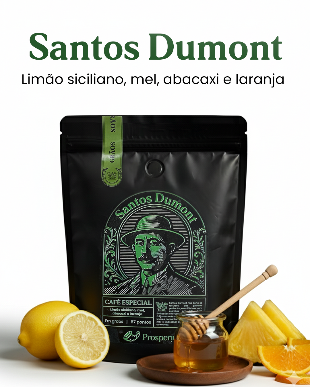 Santos Dumont – Café Especial | Coleção Pensadores